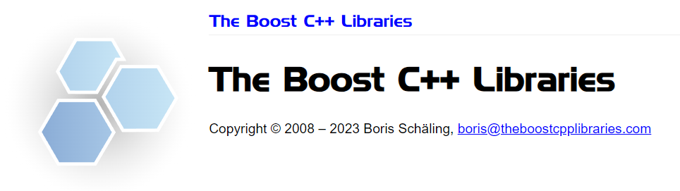 Boost C++ Libraries Logo showing asynchronous programming concepts