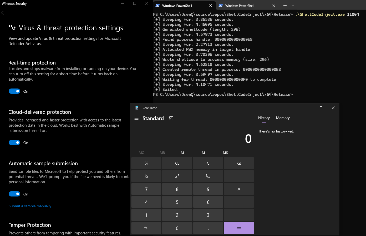 Bypassing Windows Defender